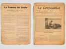 Le Crapouillot.Gazette poilue [ Puis Le Crapouillot Feuille de Guerre - puis Le Crapouillot ] [ Lot de 13 num&eacute;ros dont l'introuvable premier num&eacute;ro, ...