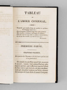 Tableau de l'amour conjugal (4 Tomes- Complet)