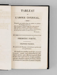 Tableau de l'amour conjugal (4 Tomes- Complet)