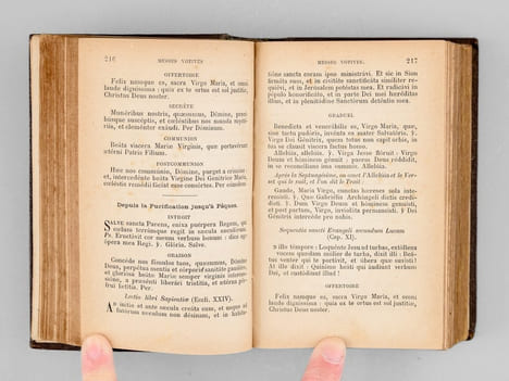 Le véritable Paroissien de l'Eglise Romaine contenant avec tous les Offices de l'année Ecclésiastique la Somme Liturgique et Théologique du Fidèle (4 ...