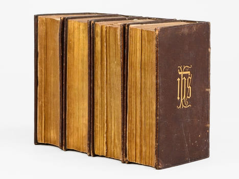 Le véritable Paroissien de l'Eglise Romaine contenant avec tous les Offices de l'année Ecclésiastique la Somme Liturgique et Théologique du Fidèle (4 ...