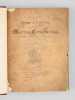Voyages et Aventures du Capitaine Marius Cougourdan, Commandant le trois-m&acirc;ts La Bonne-M&egrave;re du port de Marseille [ Edition originale - Livre d&eacute;dicac&eacute; ...