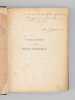 Voyages et Aventures du Capitaine Marius Cougourdan, Commandant le trois-m&acirc;ts La Bonne-M&egrave;re du port de Marseille [ Edition originale - Livre d&eacute;dicac&eacute; ...