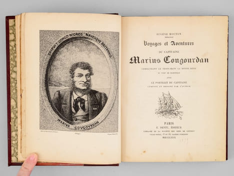 Voyages et Aventures du Capitaine Marius Cougourdan, Commandant le trois-mâts La Bonne-Mère du port de Marseille [ Edition originale - Livre dédicacé ...
