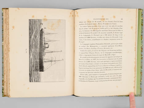 Notice historique sur les divers modes de transport par mer. TROGNEUX, Georges ; (DERENAUCOURT, H.)