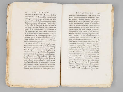Déportation et naufrage de J. J. Aymé, ex-législateur. Suivis du tableau de vie et de mort des déportés, à son départ de la Guyane, avec quelques ...