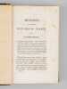 M&eacute;moires et Souvenirs d'un Pair de France, ex-membre du S&eacute;nat Conservateur (4 Tomes - Complet) [ Edition originale ]. Un PAIR DE FRANCE ; [ FABRE DE ...