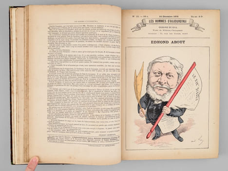 Les Hommes d'Aujourd'hui (104 premiers numéros du n° 1 au n° 104 ) [ Contient : ] N°1: Victor Hugo ; n° 2. Léon Cladel ; n° 3 : Constant Coquelin ; n° ...