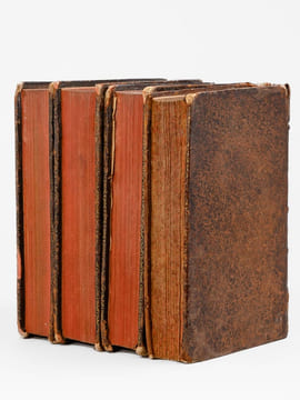 Comédies de Plaute, avec des Remarques en Latin & en François, au Roy (4 Tomes - Complet) M. Accii Plauti Comoediae In Quatuor Tomos digestae.. PLAUTE ...