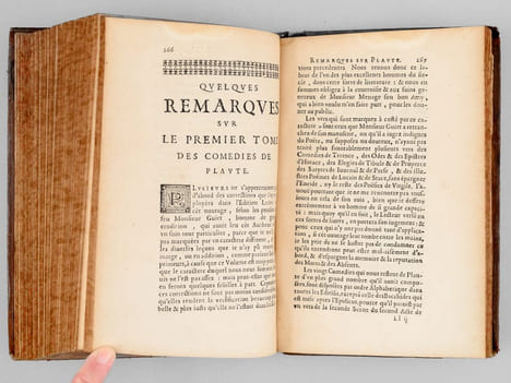 Comédies de Plaute, avec des Remarques en Latin & en François, au Roy (4 Tomes - Complet) M. Accii Plauti Comoediae In Quatuor Tomos digestae.. PLAUTE ...