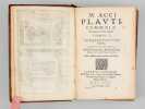 Com&eacute;dies de Plaute, avec des Remarques en Latin & en Fran&ccedil;ois, au Roy (4 Tomes - Complet) M. Accii Plauti Comoediae In Quatuor Tomos digestae.. PLAUTE ...