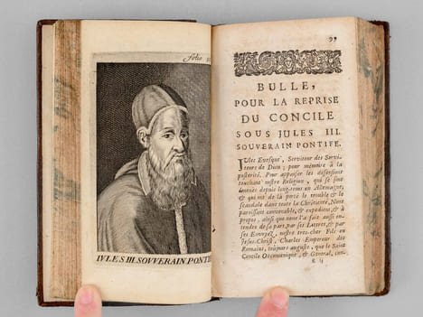 Le Saint Concile de Trente oecuménique et général, célèbre sous Paul III, Jules III, et Pie IV, Souverains Pontifes. Nouvellement traduit par M. ...
