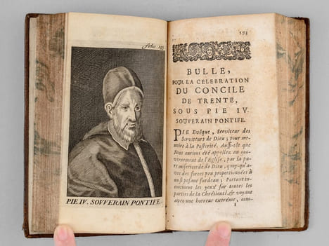 Le Saint Concile de Trente oecuménique et général, célèbre sous Paul III, Jules III, et Pie IV, Souverains Pontifes. Nouvellement traduit par M. ...