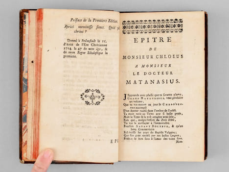 Le Chef-d'oeuvre d'un Inconnu. Poëme heureusement découvert & mis au jour, avec des Remarques savantes & recherchées, par M. le Docteur Chrisostome ...