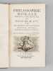Philosophie morale r&eacute;duite &agrave; ses Principes, ou Essai de M. S***. sur le M&eacute;rite et la Vertu. Nouvelle edition, Augment&eacute;e de Pens&eacute;es & de R&eacute;flexions.. ...