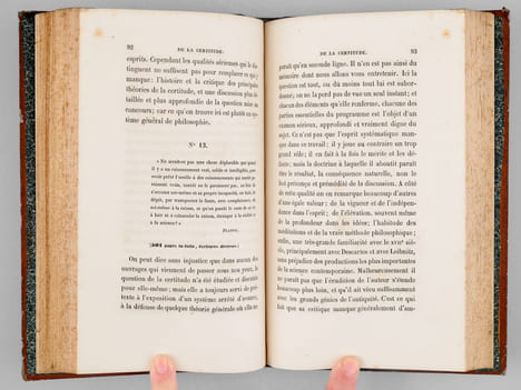 De la Certitude. Rapport à l'Académie des sciences morales et politiques précédé d'une introduction sur les devoirs de la philosophie dans l'état ...