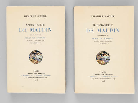 Mademoiselle de Maupin (2 Tomes - Complet). GAUTIER, Théophile ; SOLOMKO, Serge de