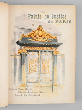 Le Palais de Justice de Paris. Son monde et ses moeurs. COLLECTIF ; (DUMAS FILS, Alexandre)