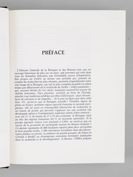 Histoire générale de la Bretagne et des Bretons. (2 Tomes - Complet) Tome I : Les Bretons : des Vénètes à nos jours ; Tome II : Culture et Mentalités ...