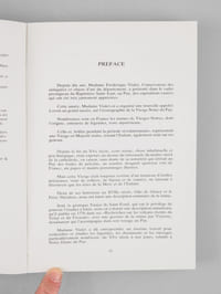 Iconographie de la Vierge Noire du Puy. Baptistère Saint-Jean, Exposition 1983 [ Livre dédicacé par l'auteur ]