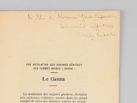 Le Ganza. Une mutilation des organes génitaux des femmes noires "Banda". [ Edition originale - Livre dédicacé par l'auteur ]