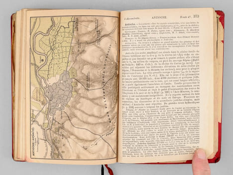 Palestine et Syrie avec les routes principales à travers la Mésopotamie et la Babylonie. Manuel du voyageur. BAEDEKER, Karl