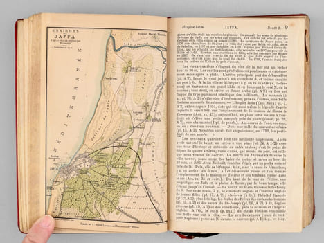 Palestine et Syrie avec les routes principales à travers la Mésopotamie et la Babylonie. Manuel du voyageur. BAEDEKER, Karl
