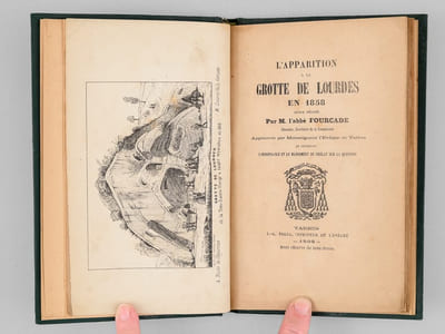 L'Apparition à la grotte de Lourdes en 1858 [ Edition originale ]