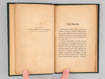 L'Apparition à la grotte de Lourdes en 1858 [ Edition originale ]