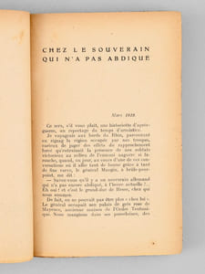 Sous le brassard vert. Notes & souvenirs de correspondants de guerre accrédités auprès des armées françaises [ Contient : ] Gustave Babin : L'Illustration. - Henry Bidou : Le Journal des Débats. - Lieutenant d'Entraygues : Le Temps. - Paul Ginisty : Le Petit Parisien. - Edouard Helsey : Le Journal. - Hubert-Jacques : L' Agence Havas. - Albert Londres : Le Petit Journal. - Marcel Nadaud : La Liberté. - Georges Rozet : L'Œuvre. - Eugène Tardieu : L'Echo de Paris. - Emile Thomas : Le Petit Marseillais, La Petite Gironde. - Henry Vidal : Le Matin.