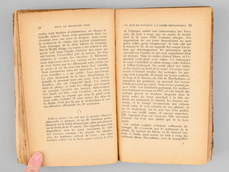Sous le brassard vert. Notes & souvenirs de correspondants de guerre accrédités auprès des armées françaises [ Contient : ] Gustave Babin : ...