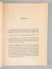Le r&ocirc;le des croyances magiques et religieuses dans les &eacute;conomies primitives. FORCIERI, Luigi