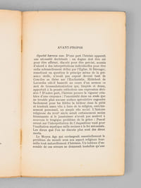 Les hérésies du Moyen Age