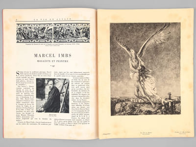 La Vie en Alsace (Années 1937 - 1938 - 1939 complètes) 1937 : 12 numéros ; 1938 : 12 numéros ; 1939 : 9 numéros (n° 1, 2, 3, 4, 5, 6/7, 8/9)