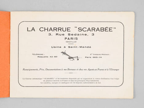 La Charrue "Scarabée". Usine à Saint-Mandé. . ANONYME