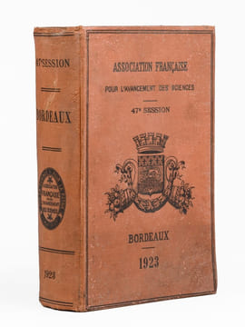 Association française pour l'avancement des sciences fusionnée avec l'Association scientifique de France. Conférences compte-rendu de la 47e session. ...
