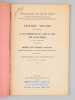 &Eacute;cole pratique des hautes &eacute;tudes. Section des sciences religieuses. Annuaire 1934-1935 [Contient  : ] Le rite d'inauguration de la vente du paddy chez ...