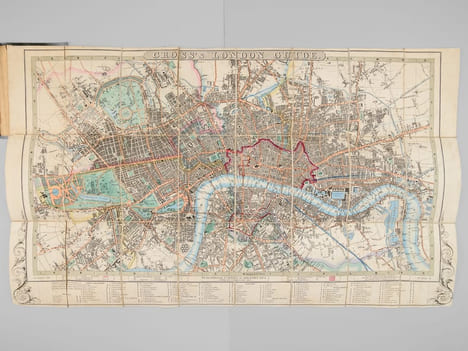 Cross's pocket plan of London and Street Directory 1839 [ Cross's pocket plan of London and improved guide ]. CROSS, Joseph