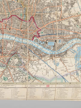 Cross's pocket plan of London and Street Directory 1839 [ Cross's pocket plan of London and improved guide ]. CROSS, Joseph
