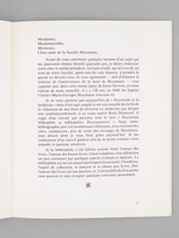 Huysmans bibliophile et bibliophiles huysmansiens [ Edition originale - Livre dédicacé par l'auteur avec 2 lettres autographes signées de l'auteur ] Allocution prononcée à Paris le 11 mai 1978 dans le cloître de l'église Saint-Séverin après la messe anniversaire de la mort de Joris-Karl Huysmans, 