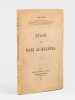 Etude sur Nahj Al-Balagha [ Edition originale ]. SULTAN, Jamil