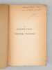 La construction de l'id&eacute;alisme platonicien [ Edition originale - Livre d&eacute;dicac&eacute; par l'auteur ]. MOREAU, Joseph