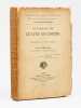 De l'origine des cultes arcadiens. Essai de m&eacute;thode en mythologie grecque [ Edition originale ]. BERARD, Victor
