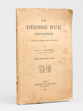La déesse nue babylonienne. Étude d'iconographie comparée. CONTENAU, G.