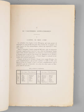 La Chronologie des temps chrétiens de l'Égypte et de l'Éthiopie [ Edition originale ] Historique et exposé du calendrier et du comput de l'Égypte et ...