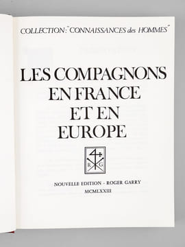 Horizons des Hommes (7 Tomes - Complet) [ Contient : ] Les Compagnons en France et en Europe (Tomes 1, 2, 3, 4 et 5) ; Hommes et Dieux (Tome 6) ; ...