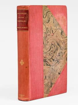 Catalogue de la bibliothèque de la ville de Montpellier (dite du Musée Fabre). Fonds de Languedoc.. GAUDIN, L.