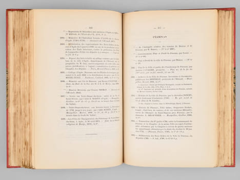 Catalogue de la bibliothèque de la ville de Montpellier (dite du Musée Fabre). Fonds de Languedoc.. GAUDIN, L.