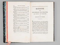 Nouvelle Chronique de la Ville de Bayonne (Tome 1) [Edition originale ]