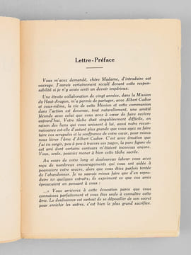 Albert Cadier 1879-1929 (2 Tomes - Complet). ALBERT CADIER, Suzanne